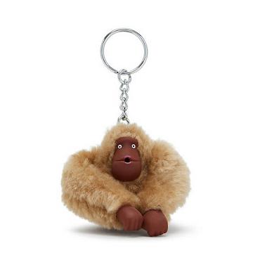 Kipling Sven Small Monkey Keychain Accessoires Beige | BE 2009JP